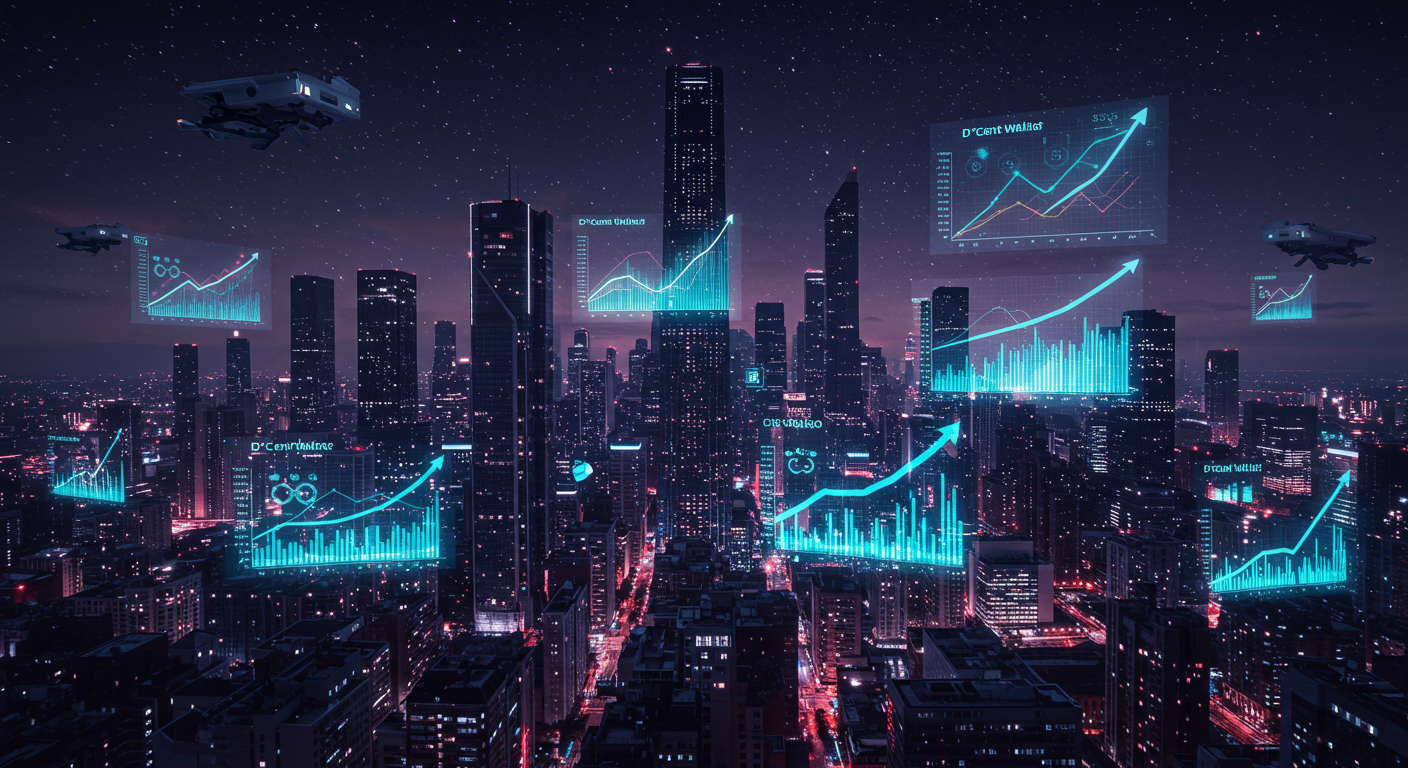 Future potential of D'CENT Wallet, Taiko, Web3 platform
represented visually