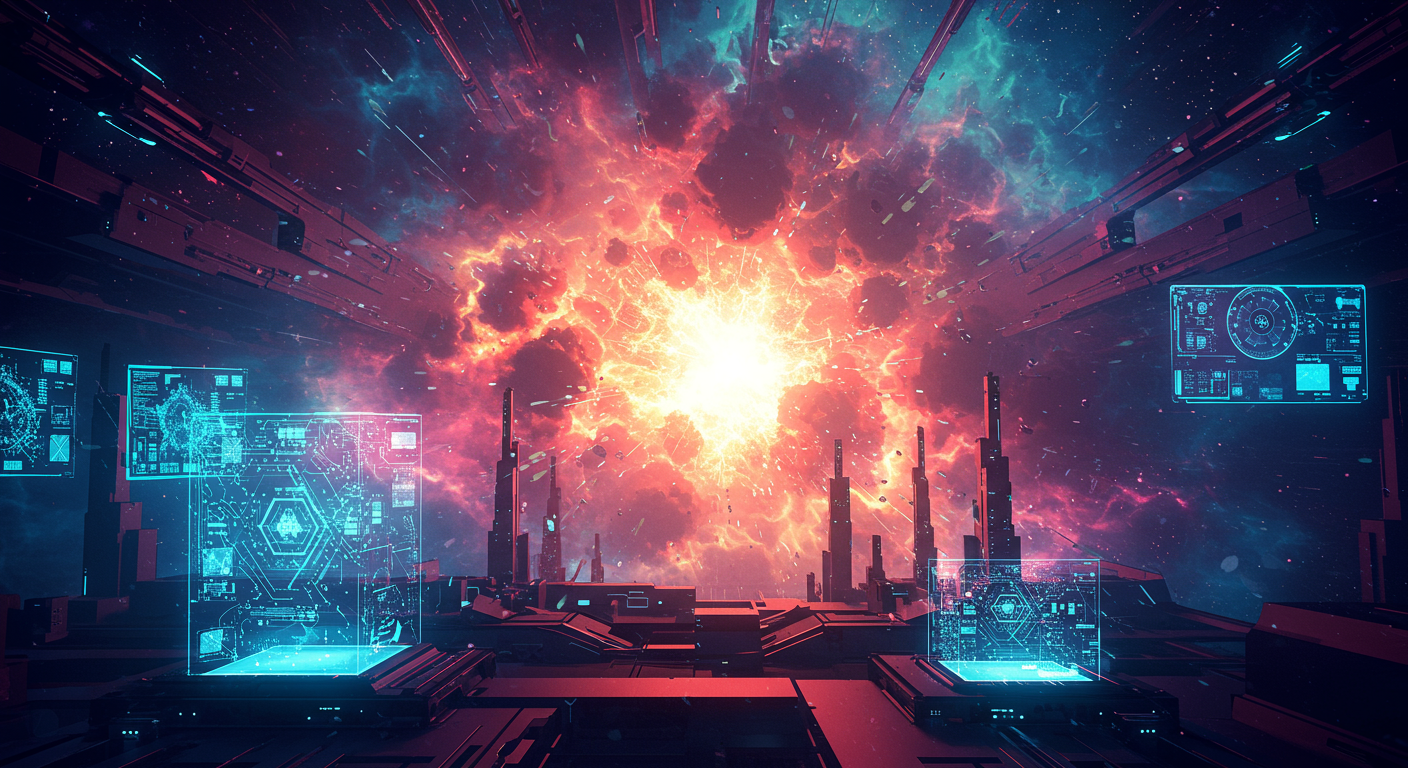 Eye-catching visual of Crypto presales, WeWake, Lightchain AI
and  Metaverse vibes