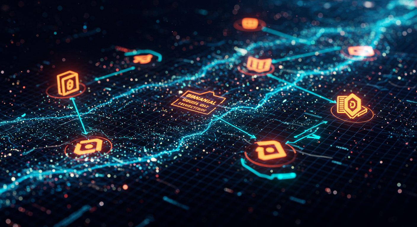 Binance, Institutional Loans, Leverage
technology and  Metaverse illustration