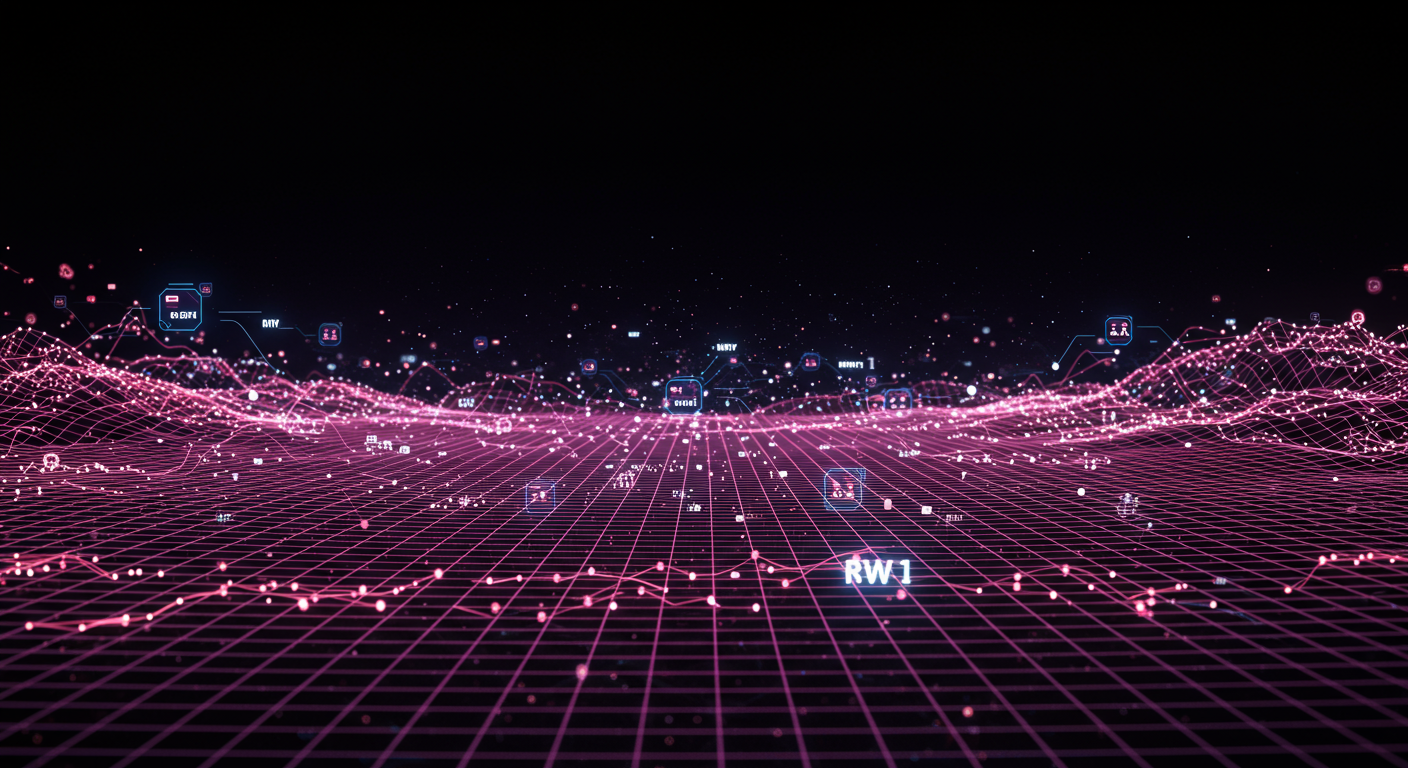 RWA, ERC-3643, Tokenized Assets
technology and  Metaverse illustration