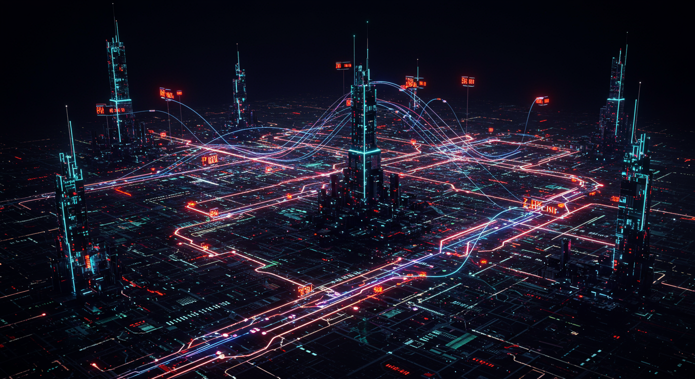 AI Bot Pro, AI-powered trading, crypto markets
technology and  Metaverse illustration