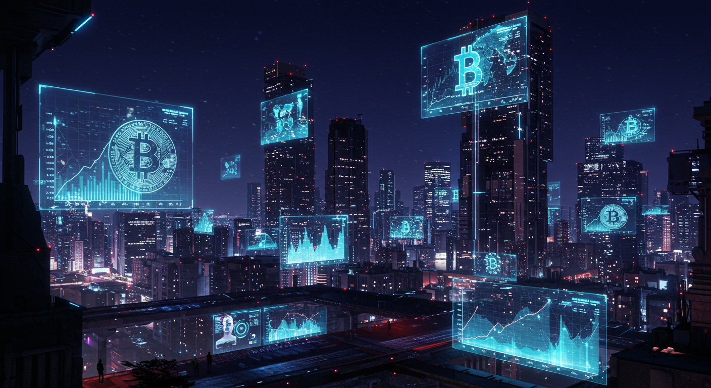 Future potential of Bitcoin, ETF inflows, Breakout
 represented visually