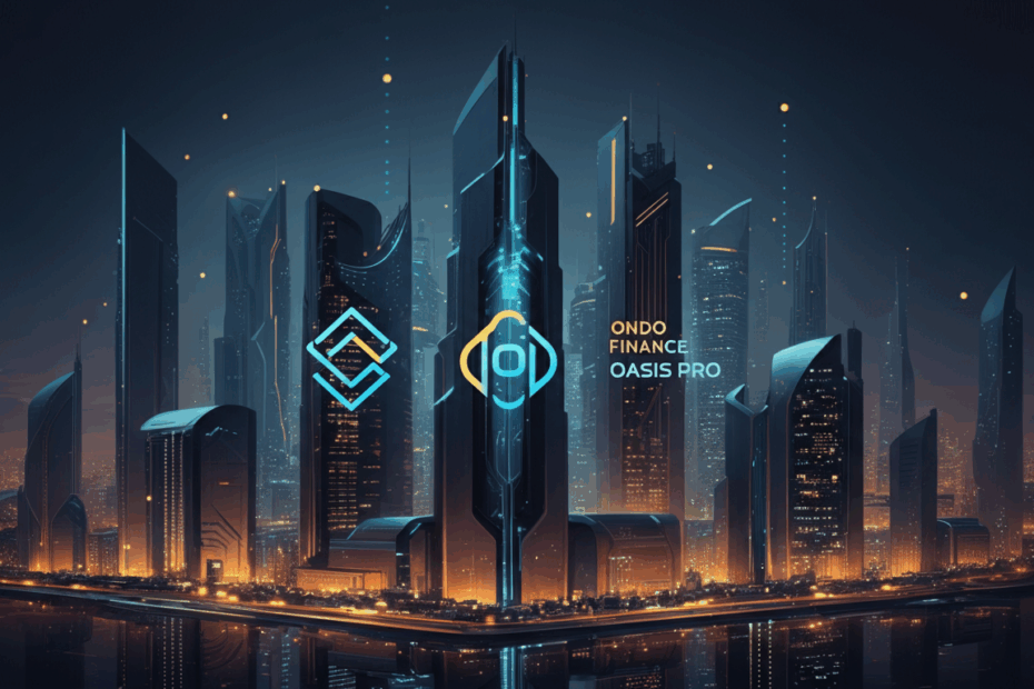 Ondo Finance Buys Oasis Pro: Building a Regulated Tokenized Securities Ecosystem