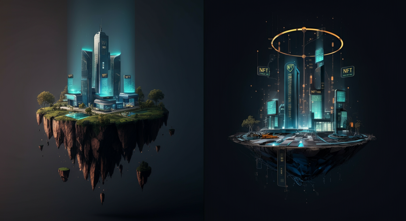 メタバース上の土地NFTとは？価格や取引の仕組み architecture and technology