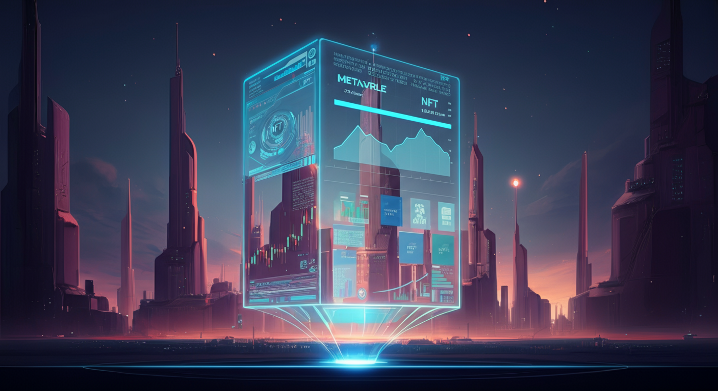 Future outlook of メタバース上の土地NFTとは？価格や取引の仕組み visually represented