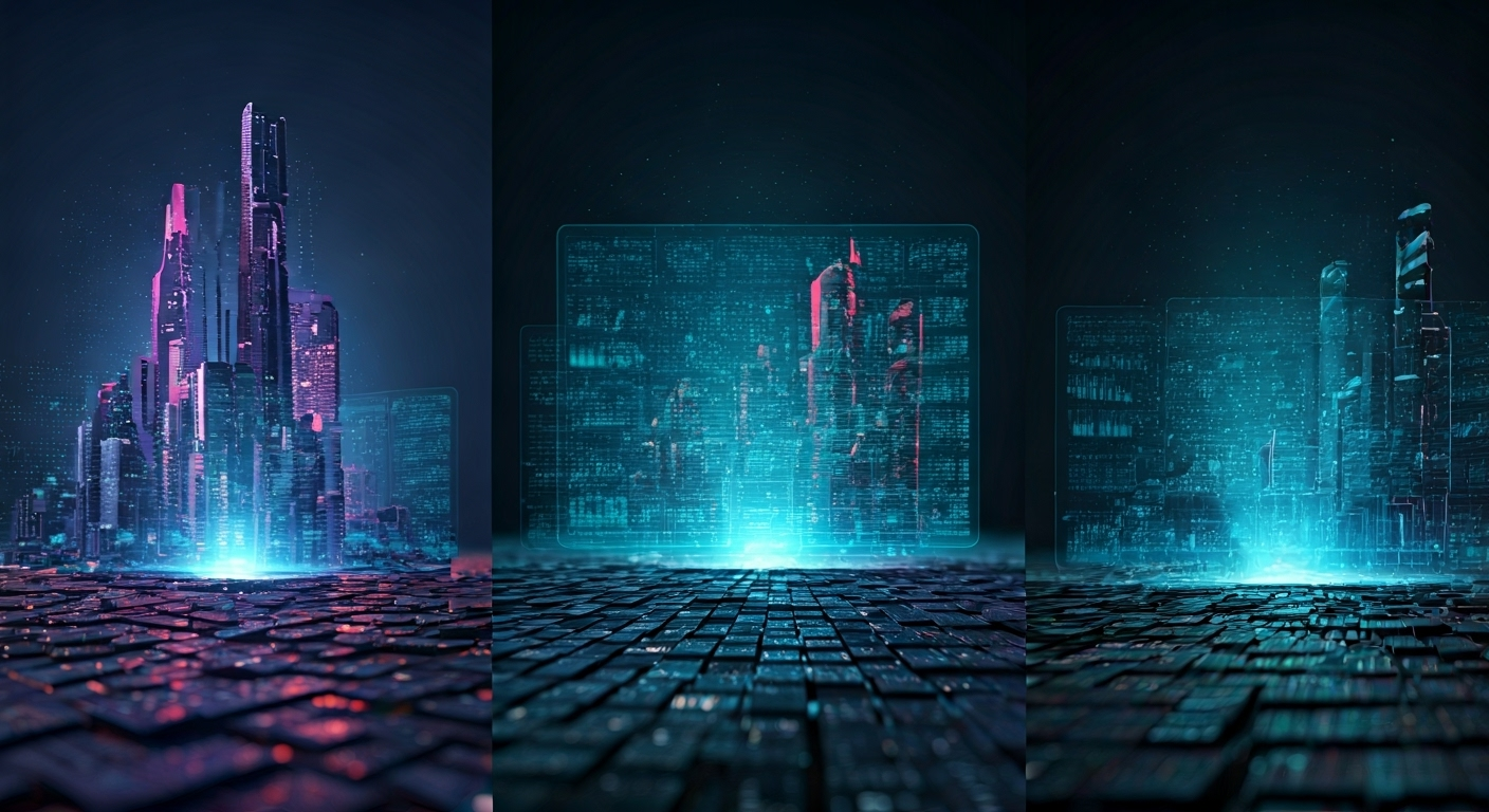 【2025年版】メタバースって結局何？初心者でもわかる基礎知識と始め方の将来展望を象徴するビジュアル