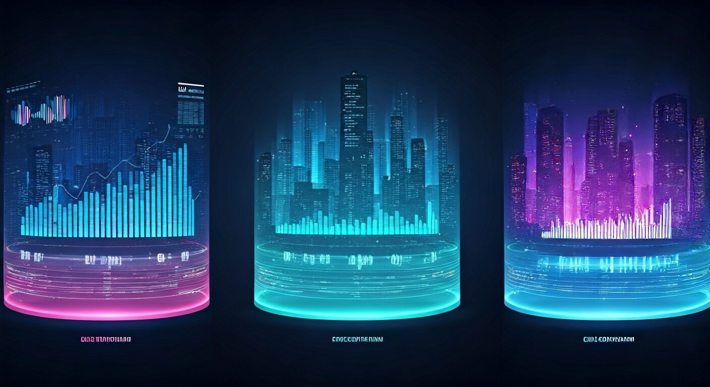 音楽NFTが音楽業界を救う？アーティストとファンを直接つなぐ新プラットフォームの将来展望を象徴するビジュアル